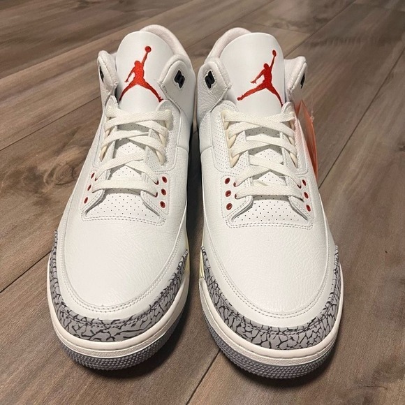New Air Jordan 3 White Cement Reimagined 2023 Size 17 Rare Retro Authentic MJ OG - Picture 2 of 8